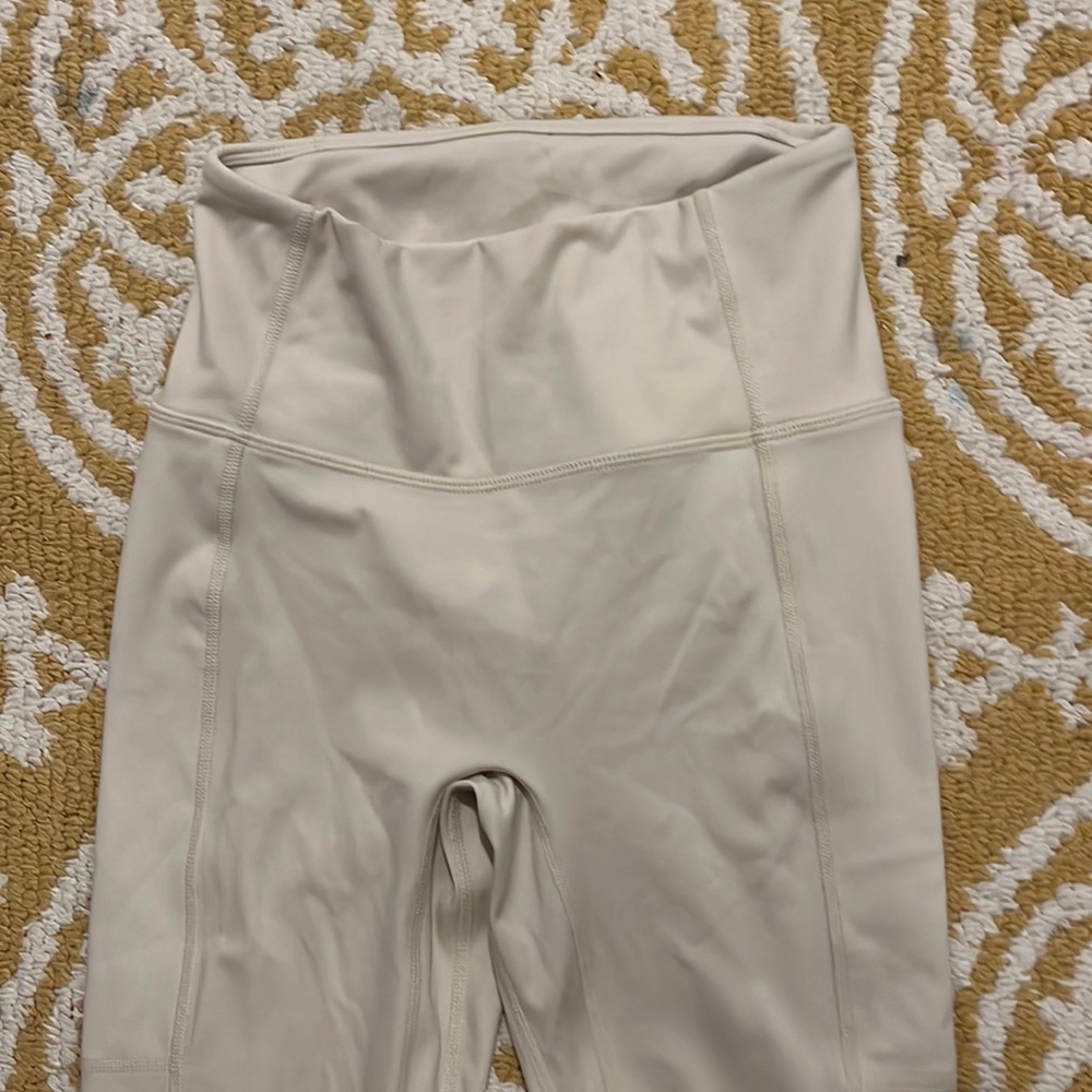 Fabletics cream color leggings